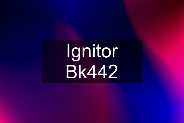 Ignitor Bk442