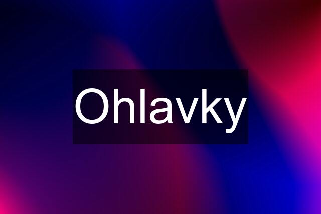 Ohlavky