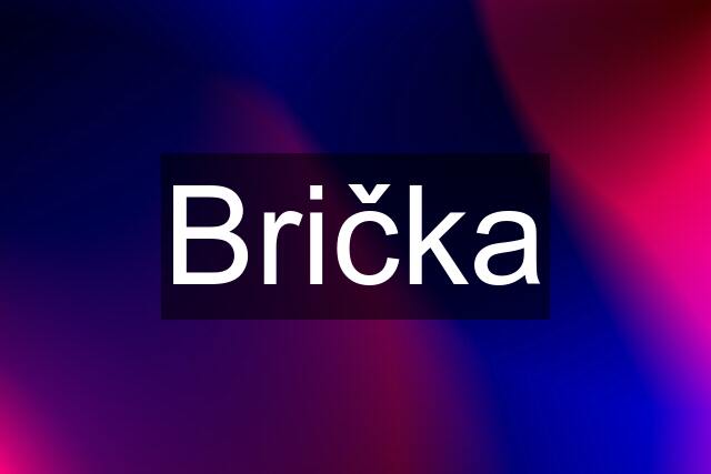 Brička