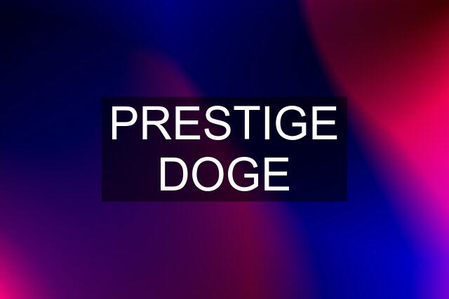 PRESTIGE DOGE