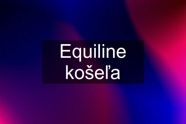 Equiline košeľa