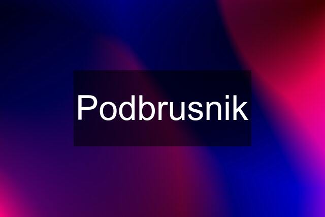 Podbrusnik