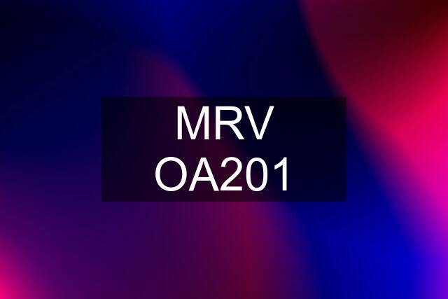 MRV OA201