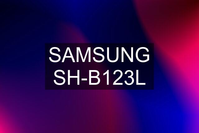 SAMSUNG SH-B123L