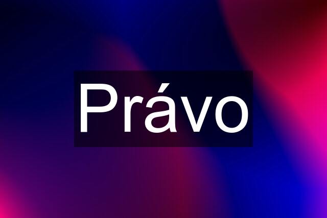 Právo