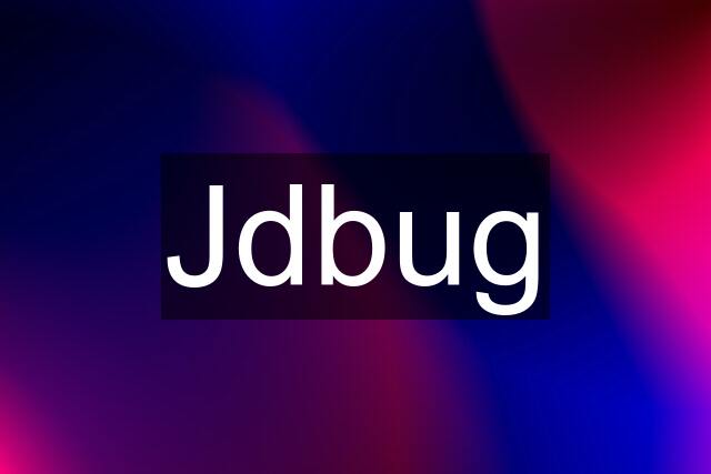 Jdbug