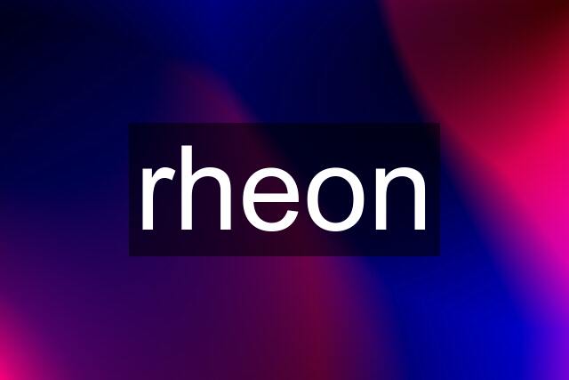 rheon