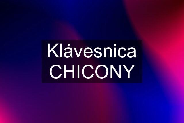 Klávesnica CHICONY