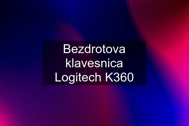 Bezdrotova klavesnica Logitech K360