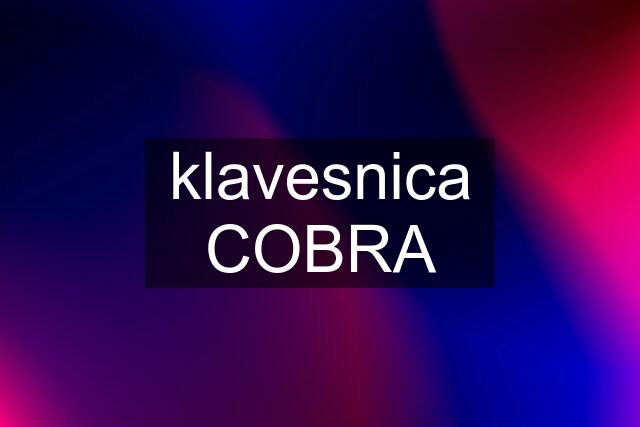 klavesnica COBRA