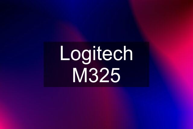 Logitech M325