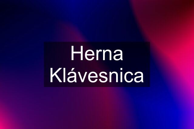 Herna Klávesnica