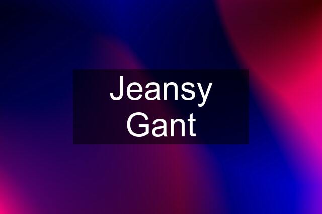 Jeansy Gant