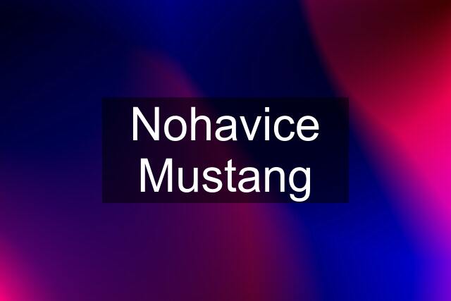 Nohavice Mustang