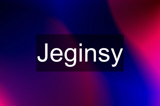 Jeginsy