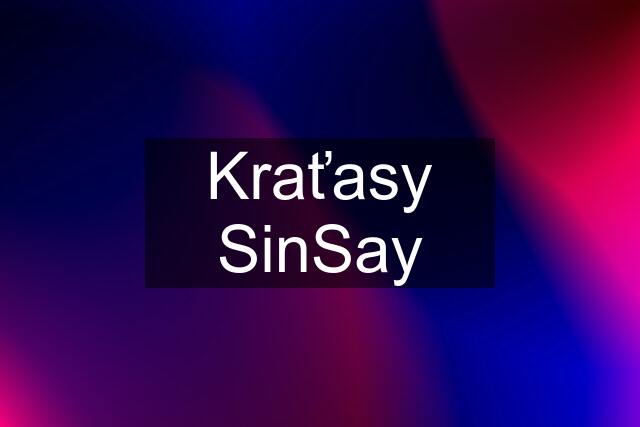 Kraťasy SinSay