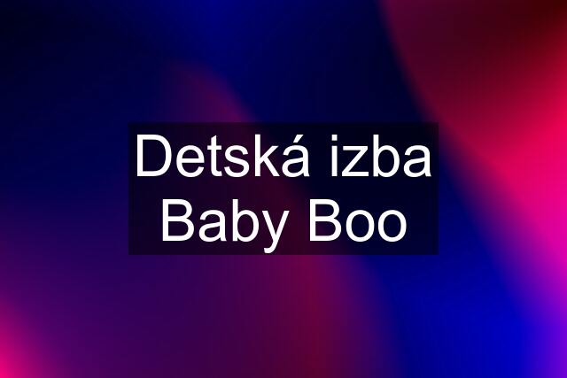 Detská izba Baby Boo