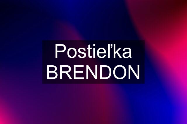 Postieľka BRENDON