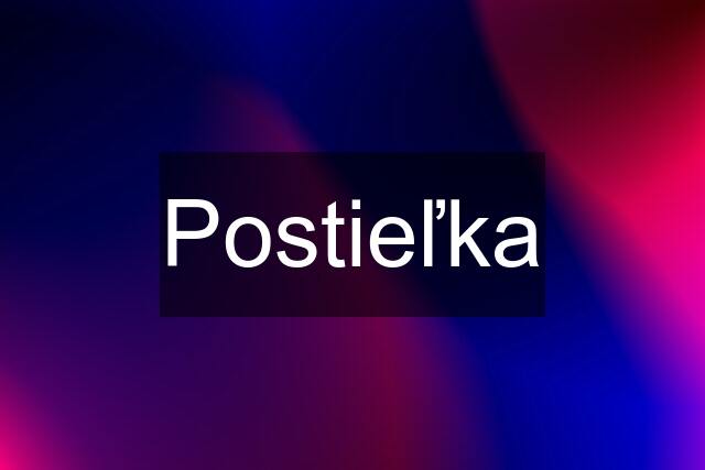 Postieľka