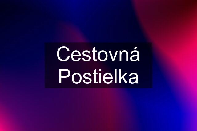 Cestovná Postielka