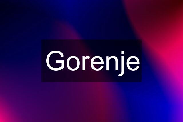 Gorenje