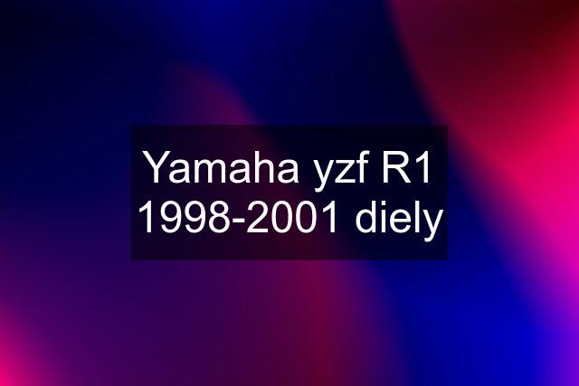 Yamaha yzf R1 1998-2001 diely