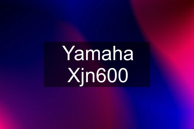 Yamaha Xjn600