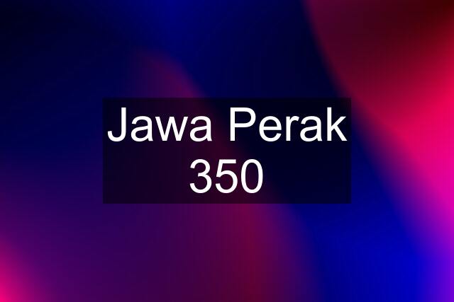 Jawa Perak 350