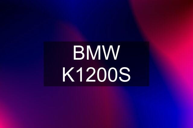 BMW K1200S