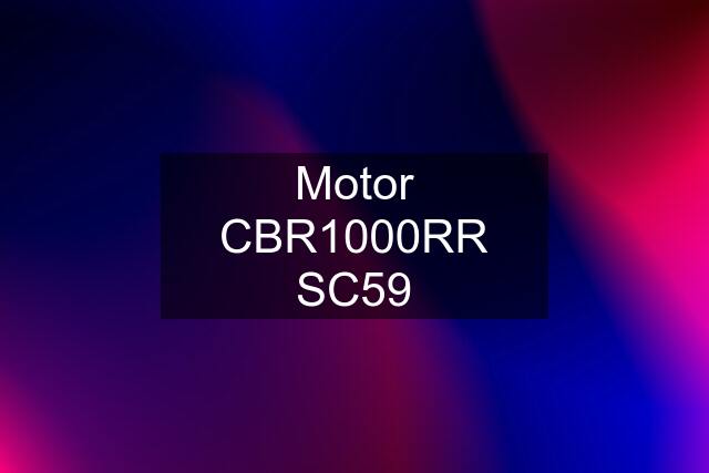 Motor CBR1000RR SC59