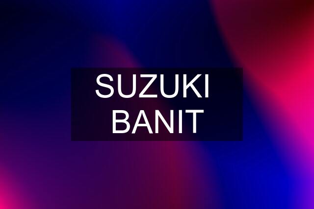 SUZUKI  BANIT