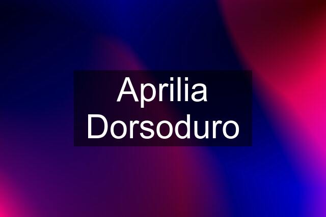 Aprilia Dorsoduro