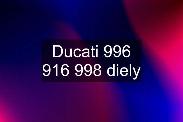 Ducati  diely