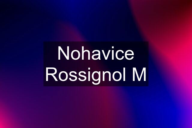 Nohavice Rossignol "M"