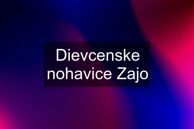 Dievcenske nohavice Zajo