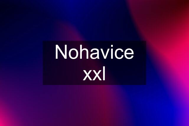 Nohavice xxl