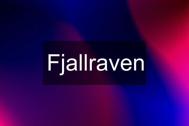 Fjallraven