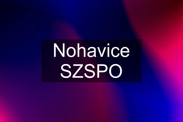 Nohavice SZSPO