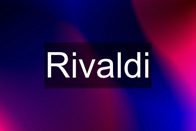 Rivaldi