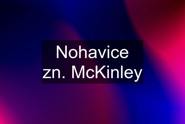 Nohavice zn. McKinley