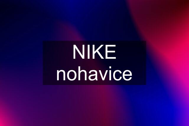 NIKE nohavice