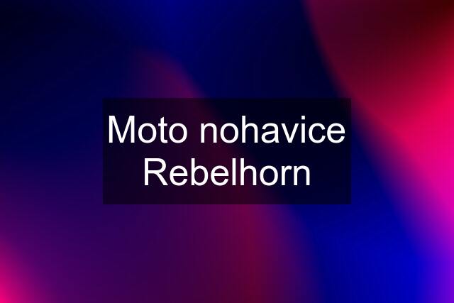 Moto nohavice Rebelhorn