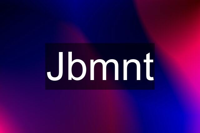 Jbmnt