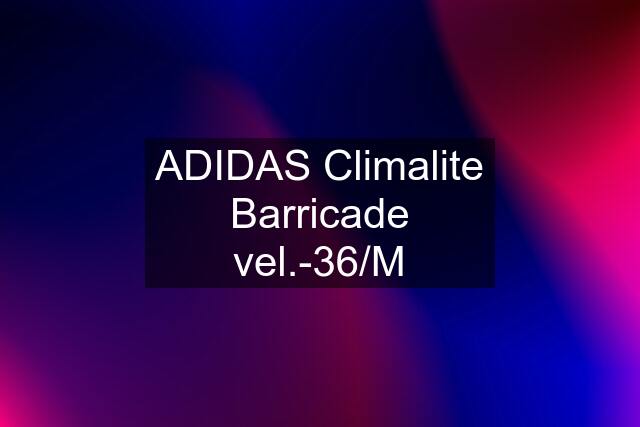 ADIDAS Climalite Barricade vel.-36/M