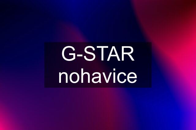 G-STAR nohavice