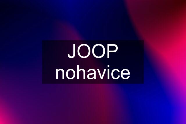 JOOP nohavice