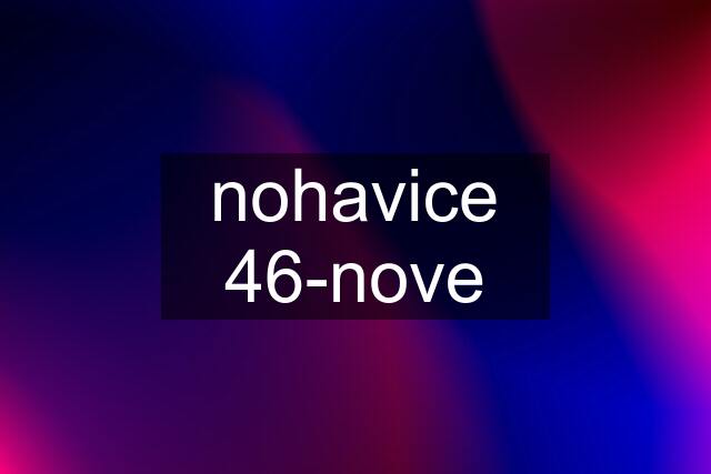 nohavice 46-nove