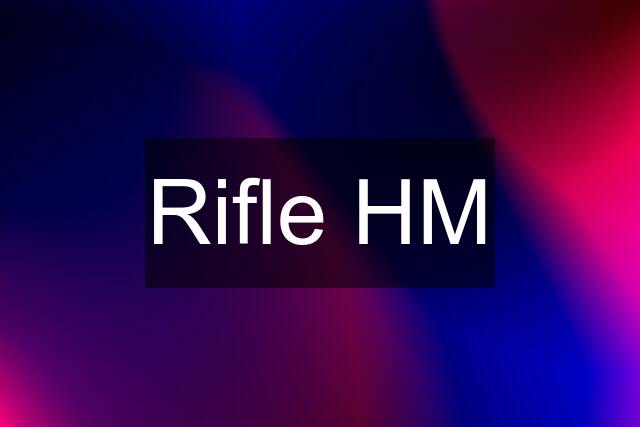 Rifle HM