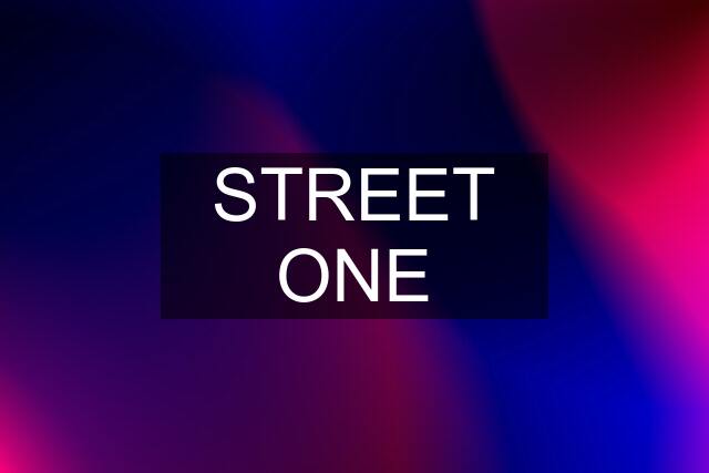 STREET ONE