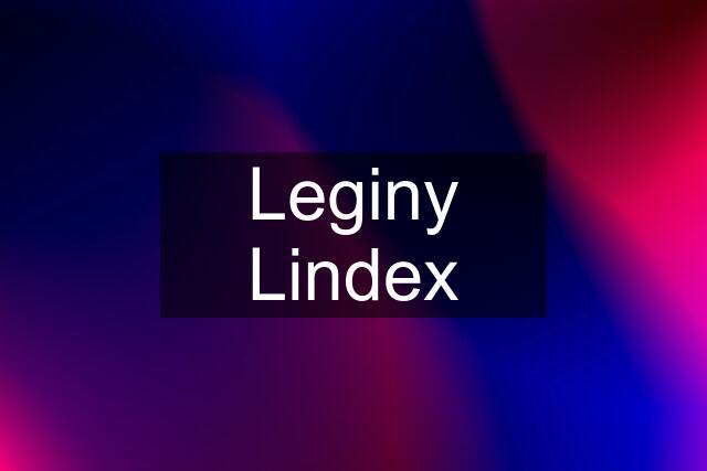 Leginy Lindex